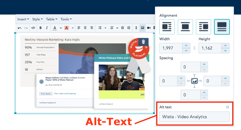 Onsite SEO - Alt-Text