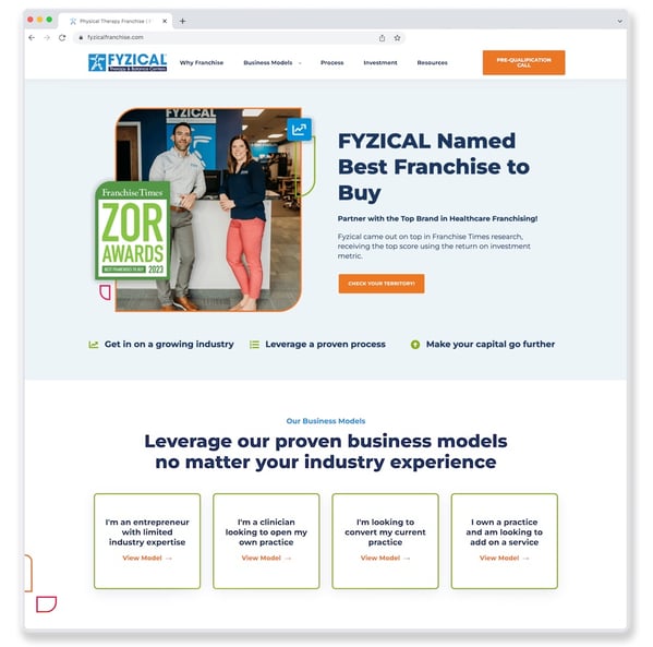 fyzical-franchise-hubspot-website